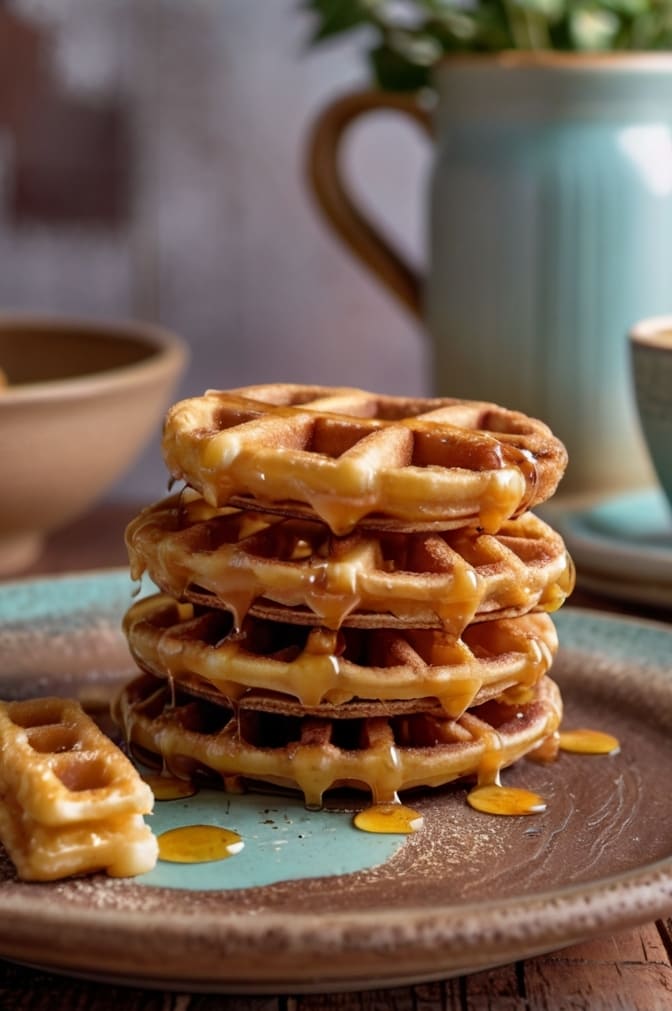 Keto Churro Chaffles Recipe