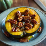 Maple Pecan Roasted Acorn Squash Recipe