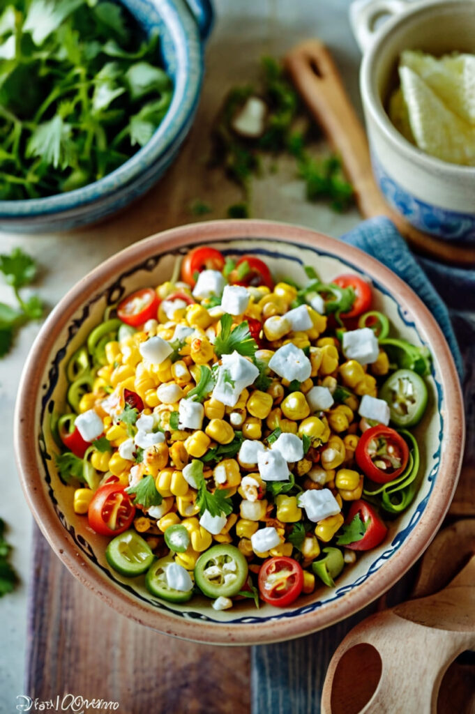 Mexican Street Corn Salad Recipe