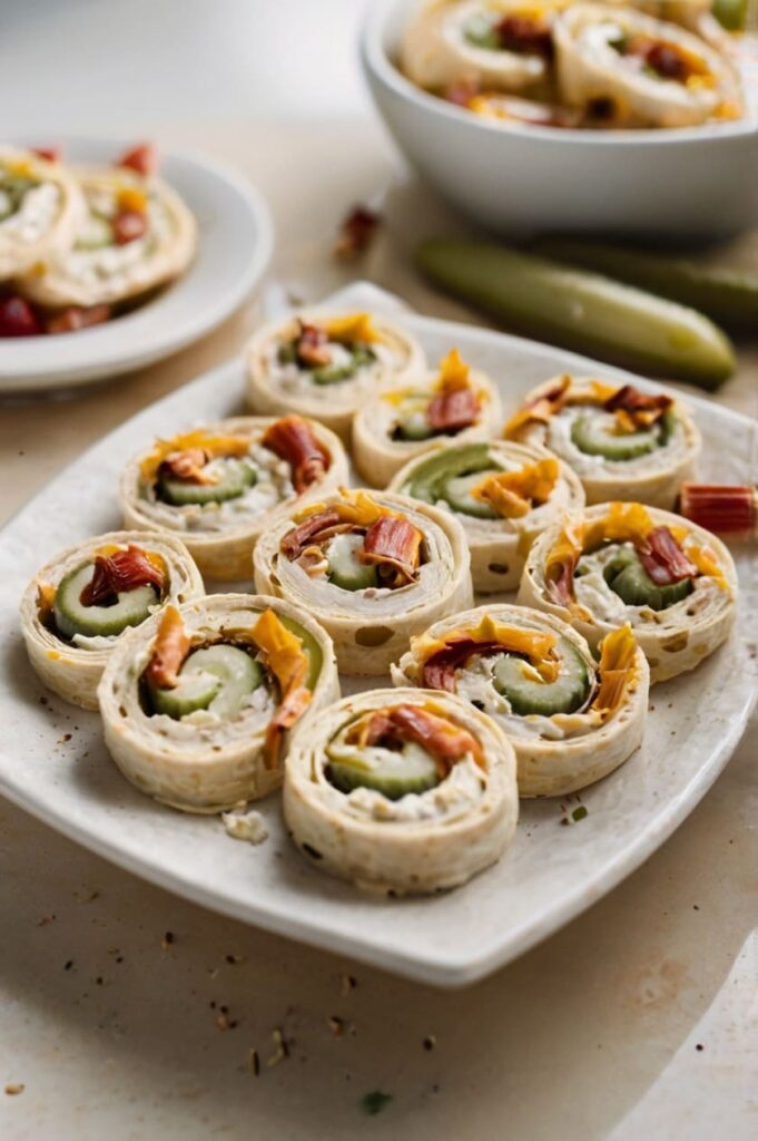 Pickle Dip Pinwheels Recipe