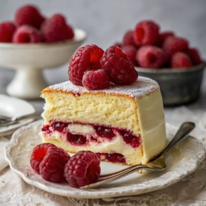 Raspberry Charlotte Cake Recipe