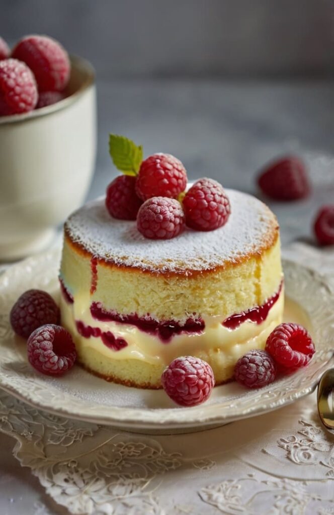 Raspberry Charlotte Cake Recipe
