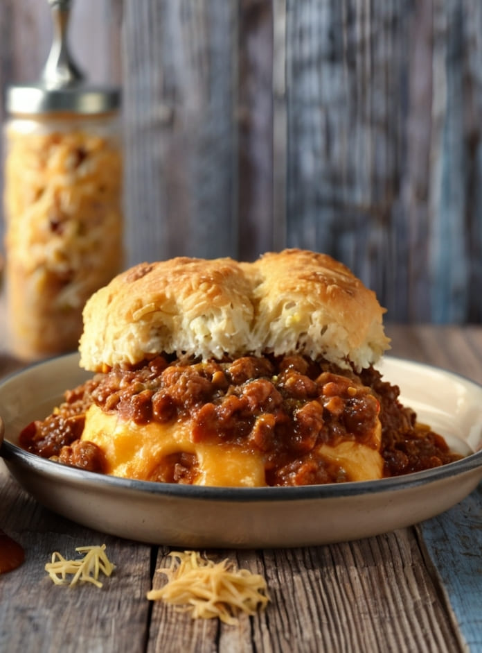 Sloppy Joe Biscuit Casserole Recipe