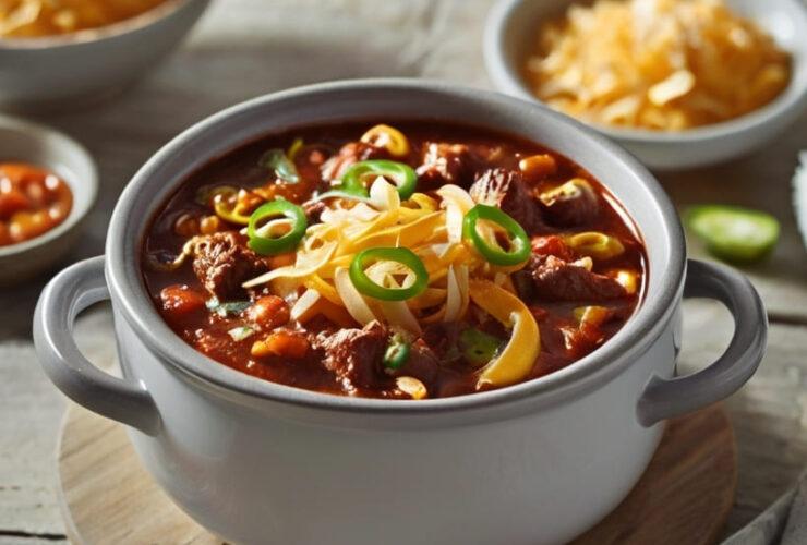 Slow Cooker Beef Chili Recipe