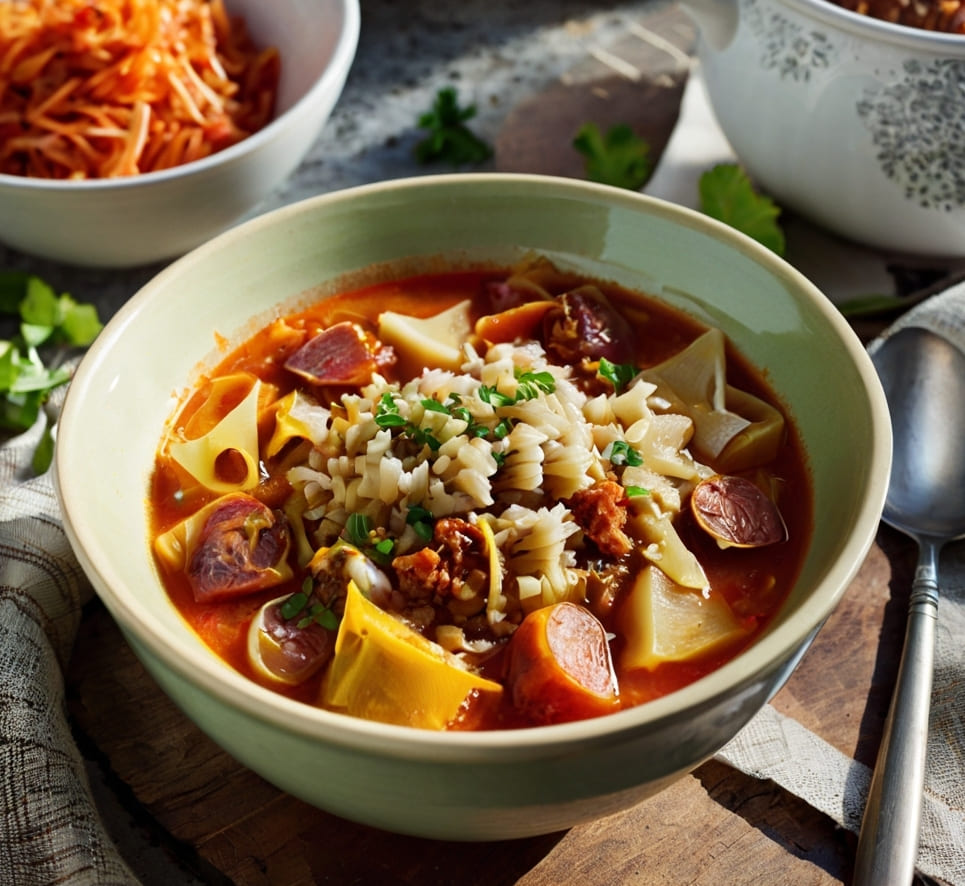 Slow Cooker Cabbage Roll Soup Recipe