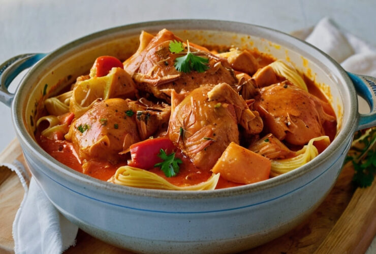 Slow Cooker Chicken Paprikash Recipe