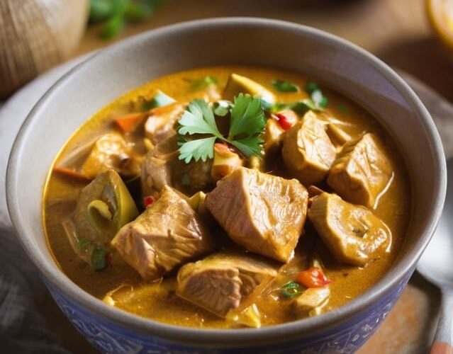 Slow Cooker Coconut Chicken Curry Recipe