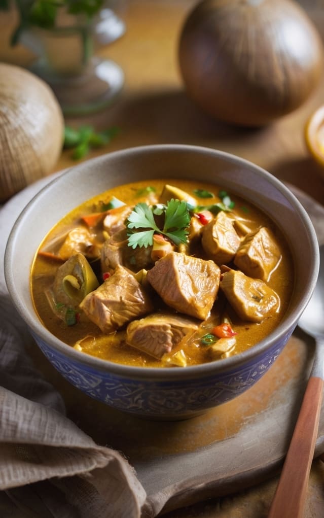 Slow Cooker Coconut Chicken Curry Recipe
