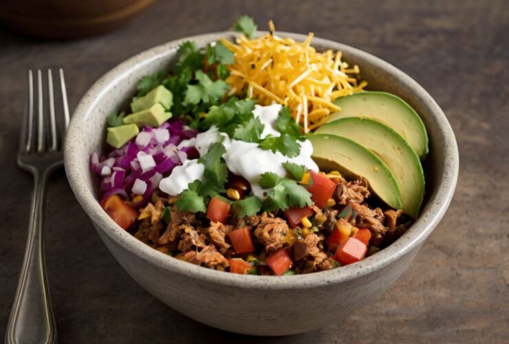 Southwest Turkey Taco Bowl