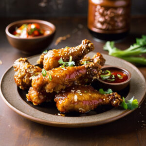 Soy Garlic Korean Fried Chicken Recipe