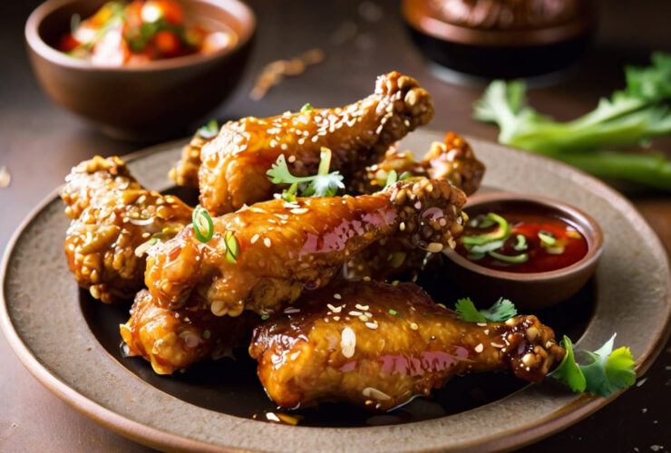 Soy Garlic Korean Fried Chicken Recipe