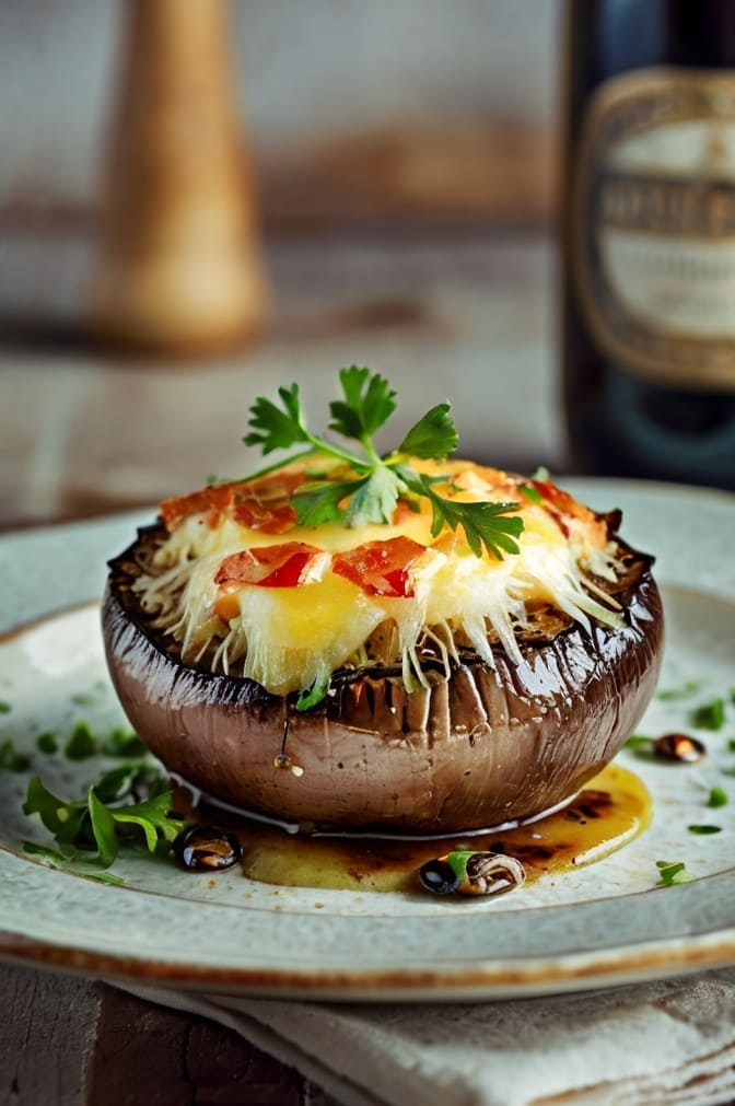 Stuffed Portobello Mushrooms Recipe