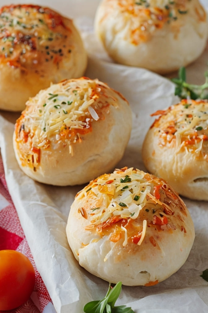 Baked Cheese Buns Recipe