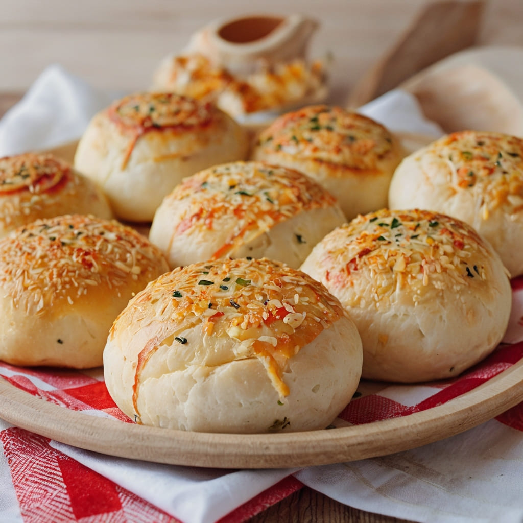 Baked Cheese Buns Recipe