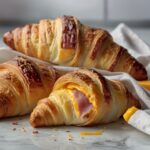 Baked Ham And Cheese Croissants Recipe