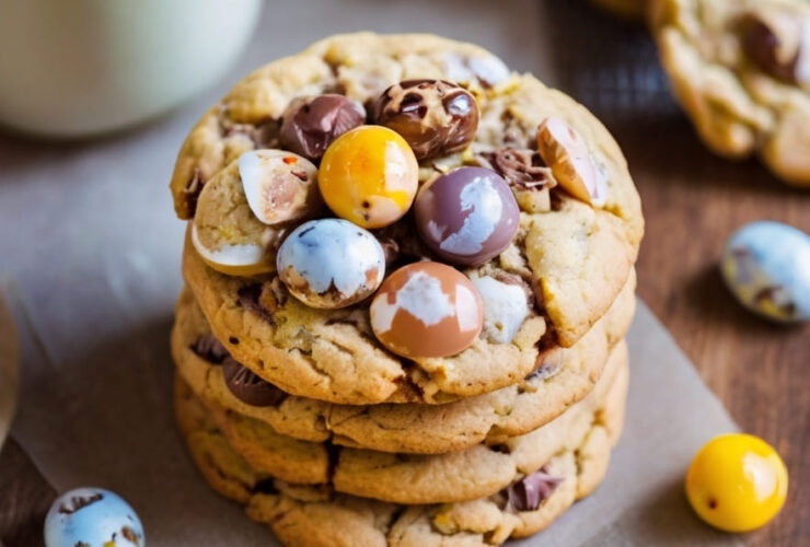 Cadbury Mini Egg Cookies Recipe