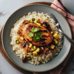 Caribbean Jerk Chicken and Rice Recipe