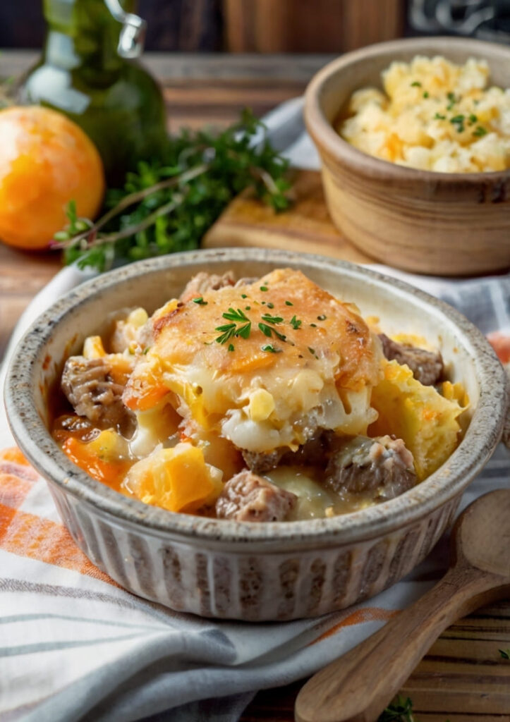 Cheddar Bay Ground Beef Cobbler Recipe