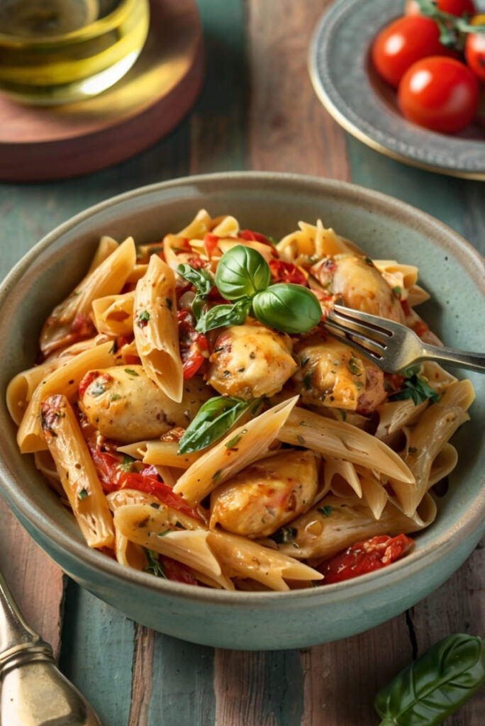 Chicken Mozzarella Pasta Recipe