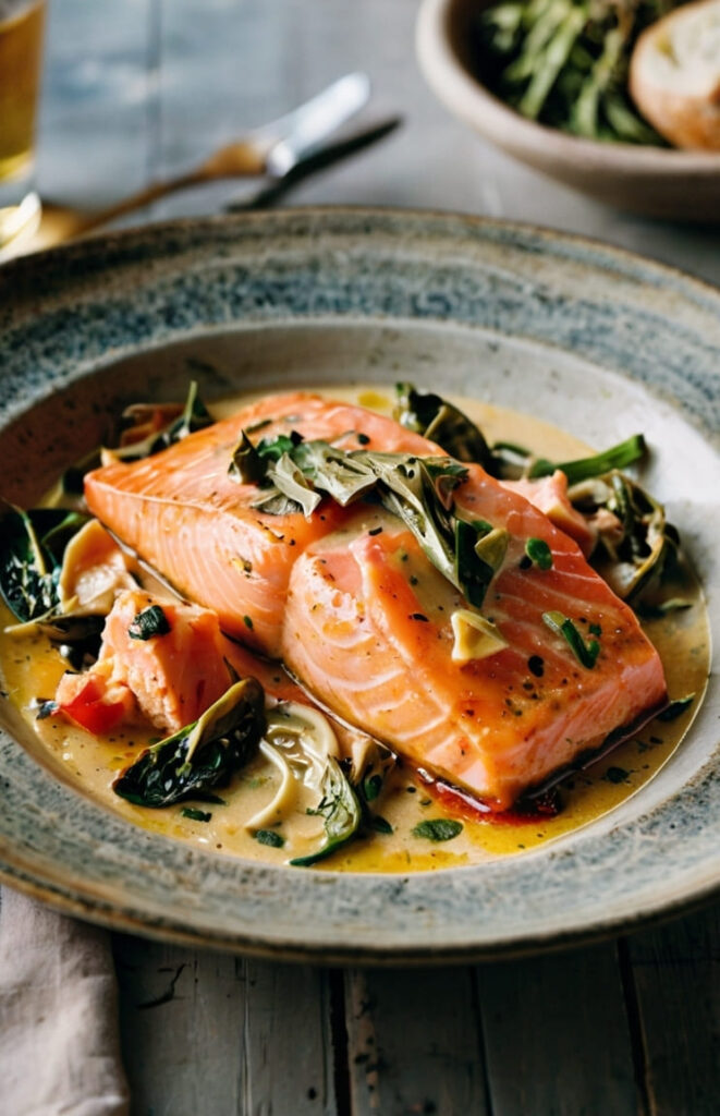 Creamy Tuscan Salmon Recipe