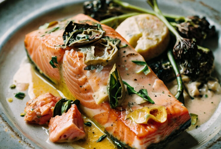 Creamy Tuscan Salmon Recipe