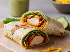 Crispy Chicken Bacon Ranch Wrap Recipe