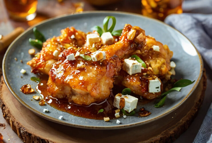 Crispy Hot Honey Feta Chicken Recipe