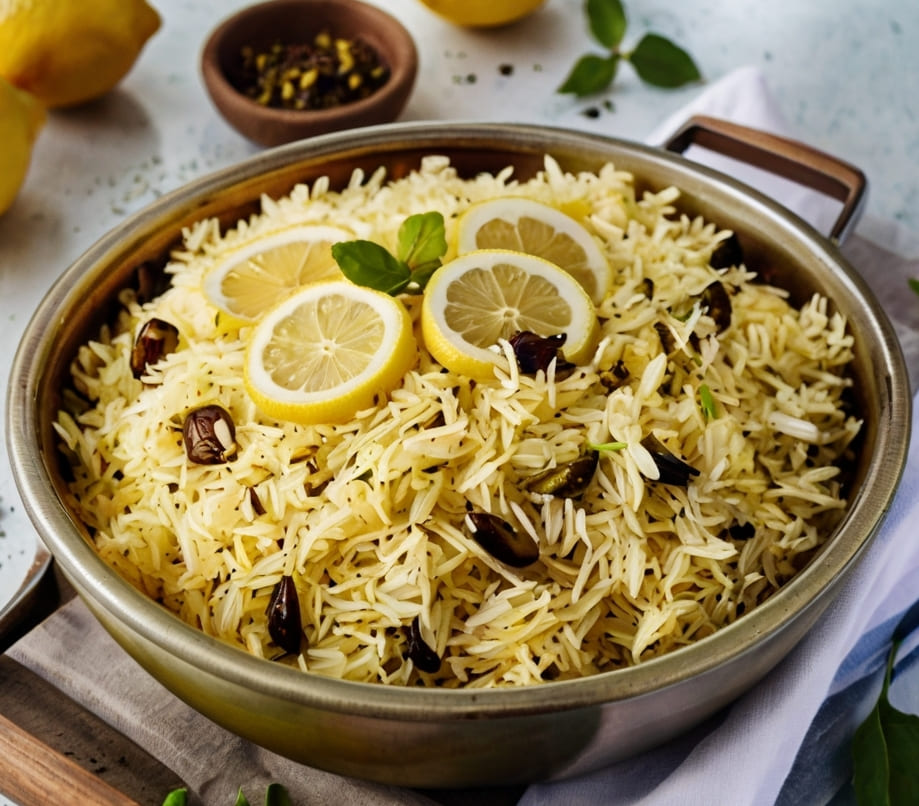 Greek Lemon Rice Recipe