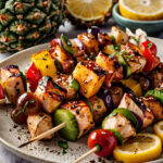 Grilled Pineapple Chicken Kabobs Recipe