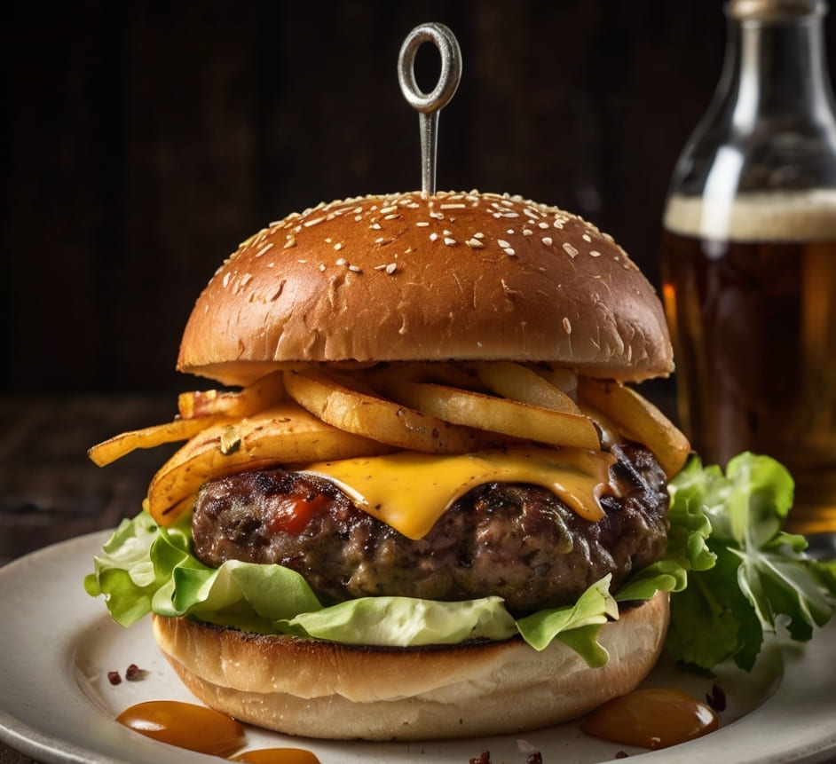 Irish Pub Burger Recipe