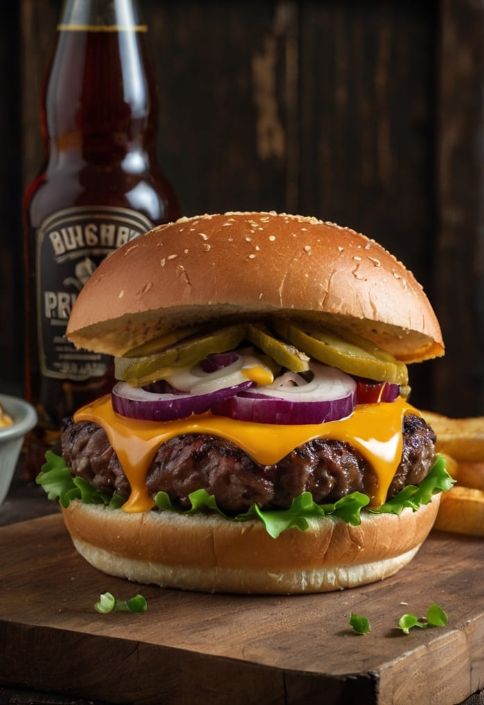 Irish Pub Burger Recipe