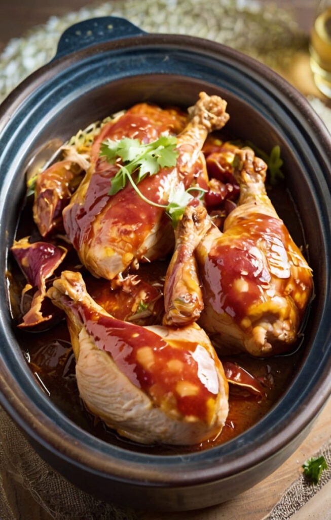 Slow Cooker BBQ Chicken Recipe
